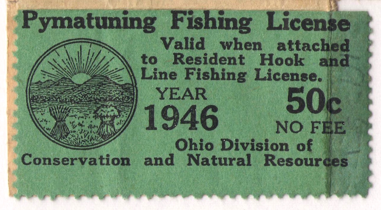 1946 Pymatuning Fishing