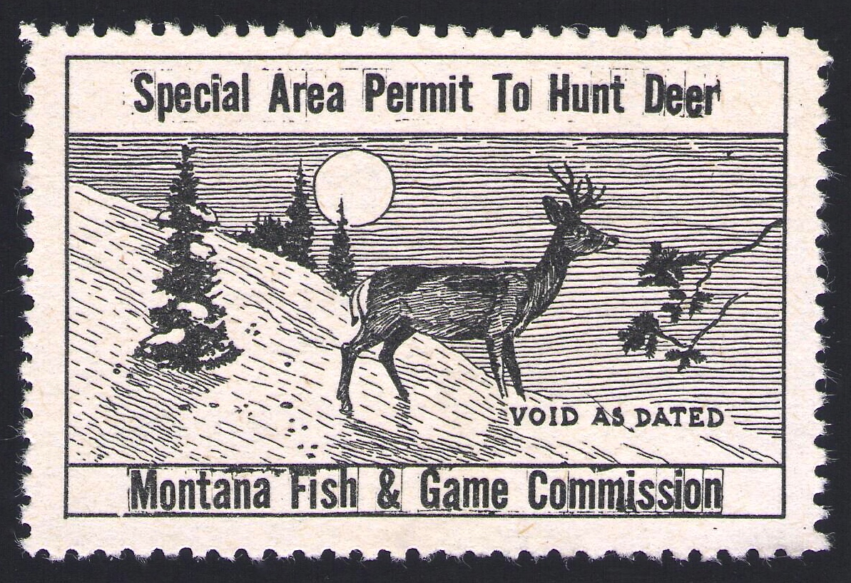 Montana Special Area Permit to Hunt deer