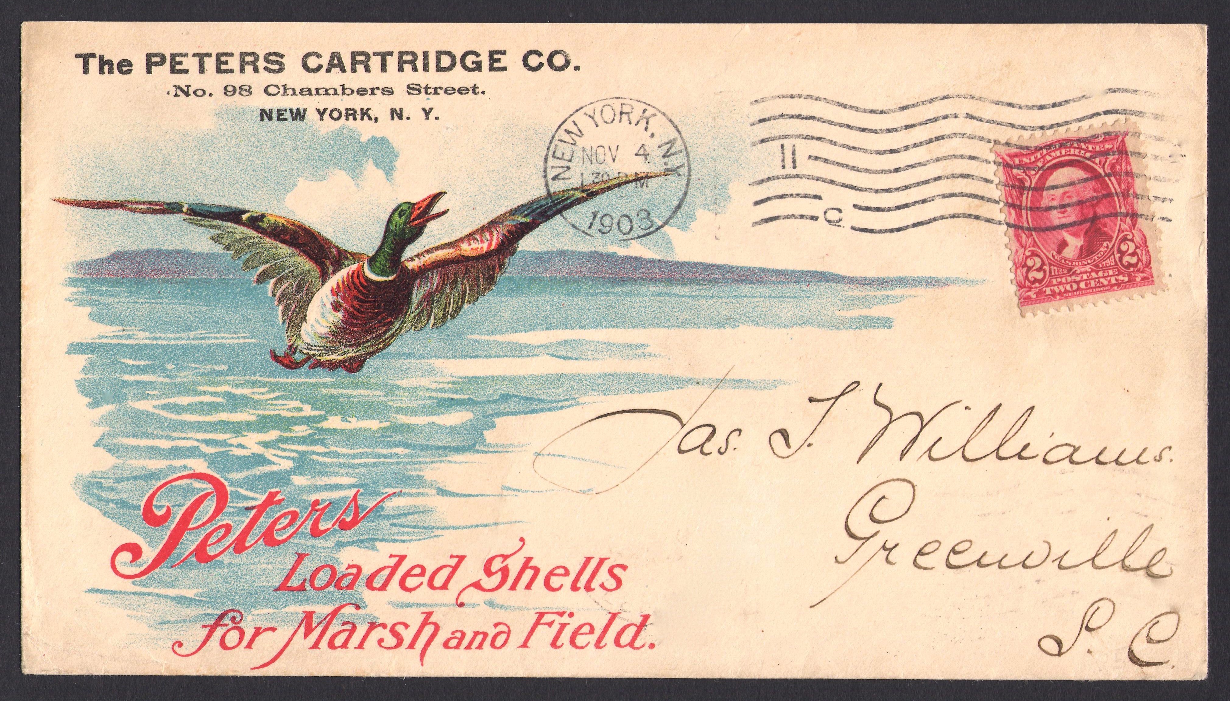 Peters Cartridge Company Advertising Cover