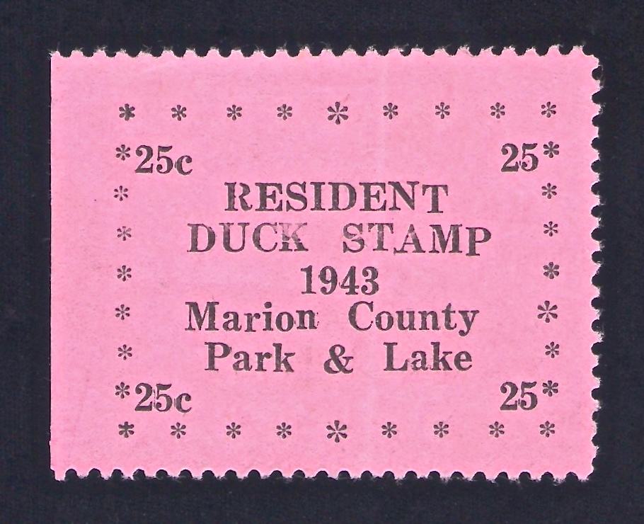 1943 Marion County Duck