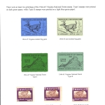 [P35] 1944 Virginia and Kansas Stamps