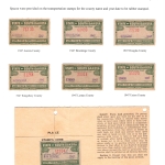 [P45] 1947 South Dakota Transportation Stamps