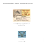 [P76] 1951 Virginia and Washington Stamps