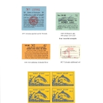 [P108] 1957 Arizona, California, Colorado and Delaware Stamps