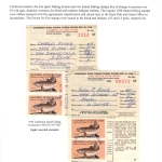 [P117] 1958 California Inland Fishing Stamps