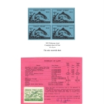 [P124] 1959 Delaware and Indiana Trout Stamps