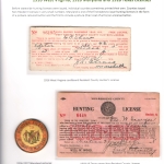 [F1;P11] 1916 West Virginia, 1916 Maryland and 1918 Texas Licenses