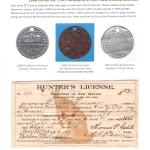 [F1;P8] 1908 California, 1909 Nevada and 1909 New Mexico Licenses