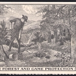 Reverse 1914-15 Resident California Hunting License