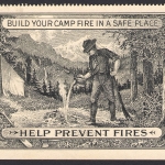 Reverse 1918-19 Resident California Hunting License
