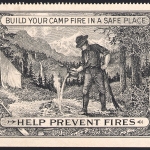 Reverse 1917-18 Resident California Hunting License