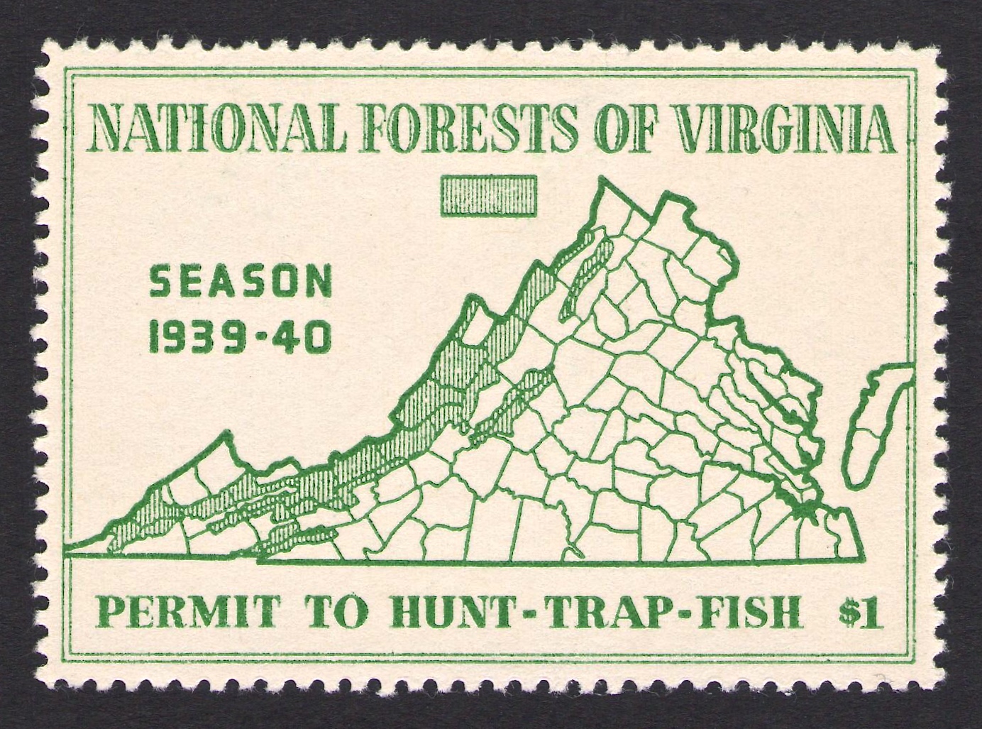1939-40 National Forest Virginia