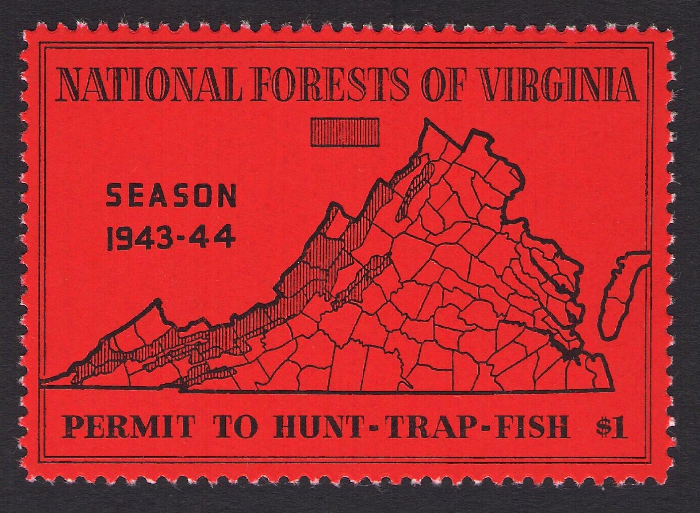 1943-44 National Forest Virginia