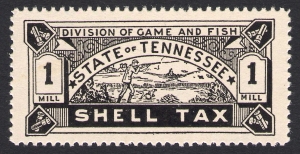 1 Mill 1937 Shell Tax Tennessee