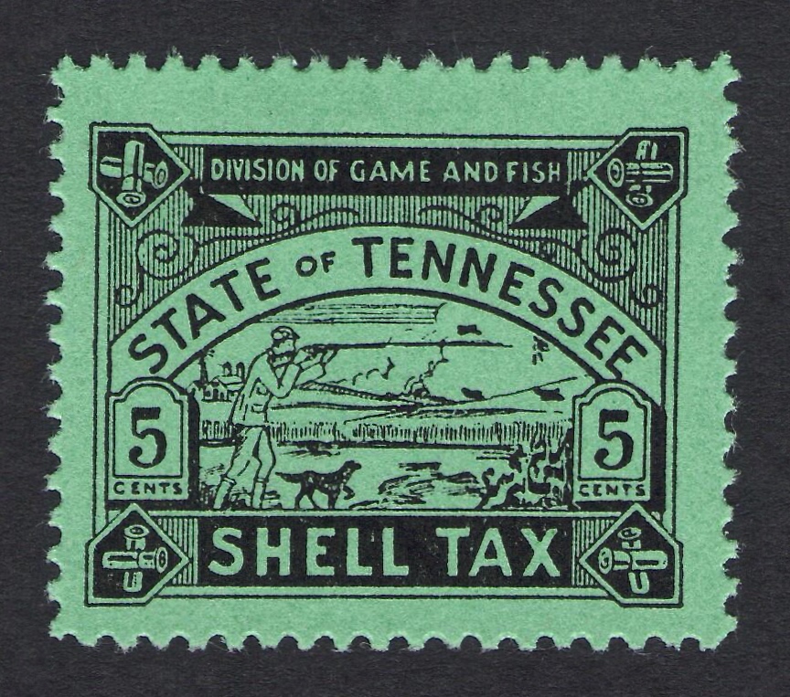 Tennessee Shell Tax Stamps Waterfowl Stamps and More