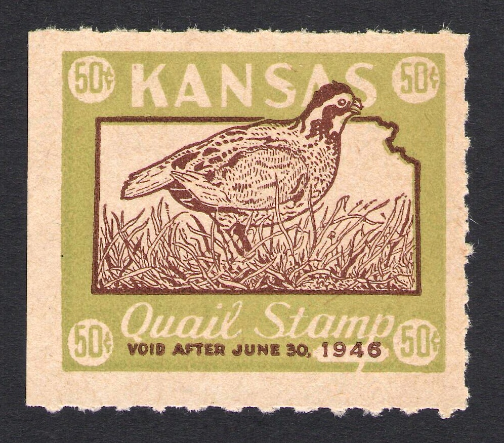 1945-46 Proof Kansas Quail