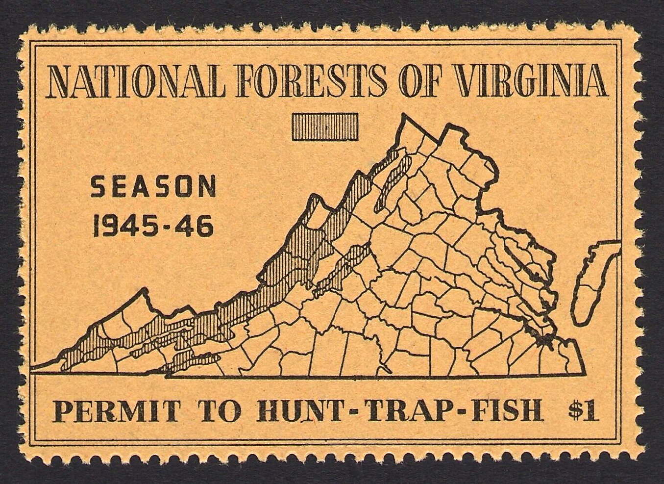 1945-46 National Forest Virginia