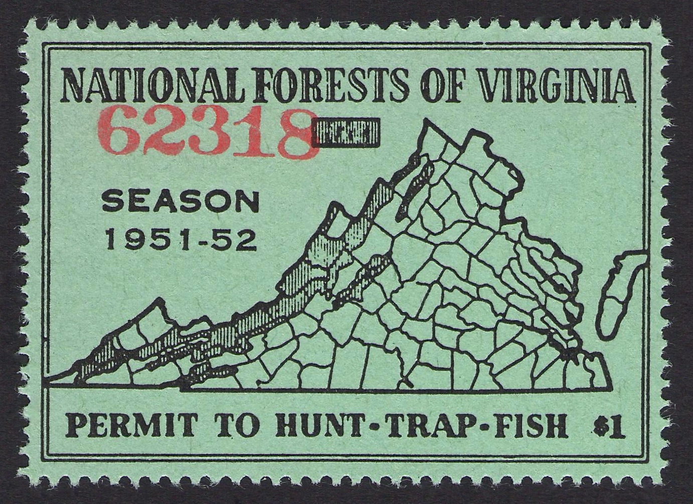 1951-52 National Forest Virginia
