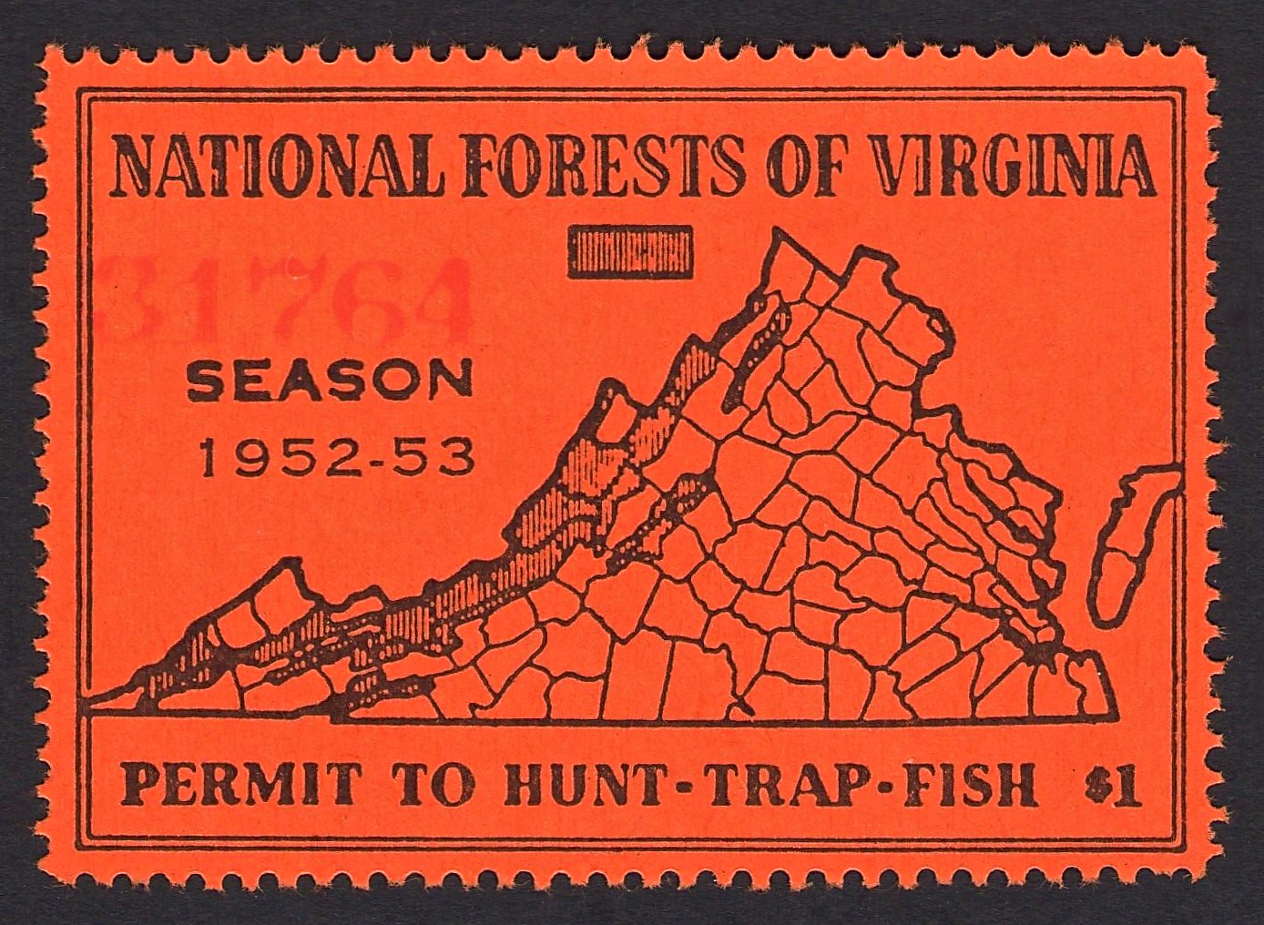 1952-53 National Forest Virginia