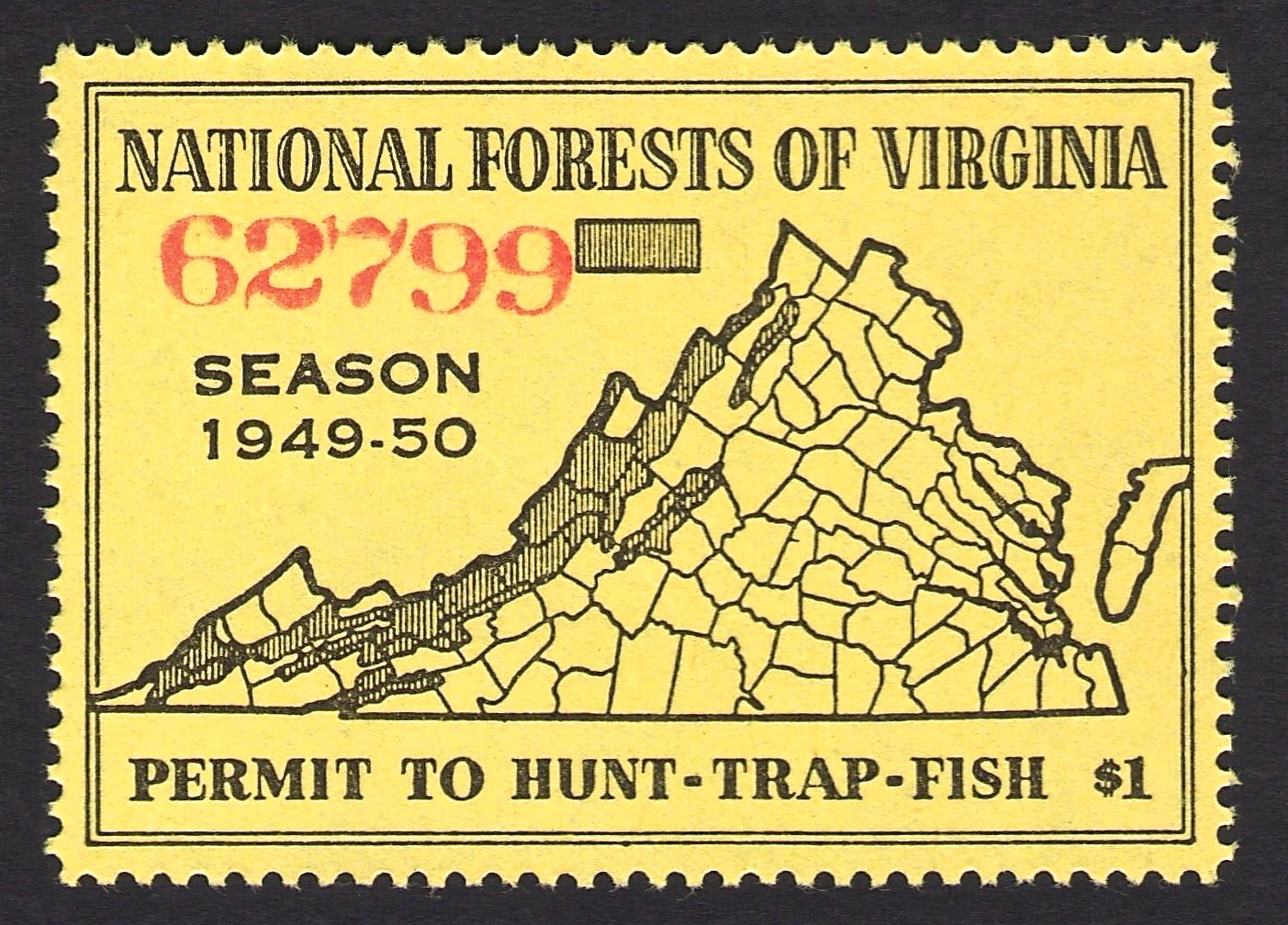 1949-50 National Forest Virginia