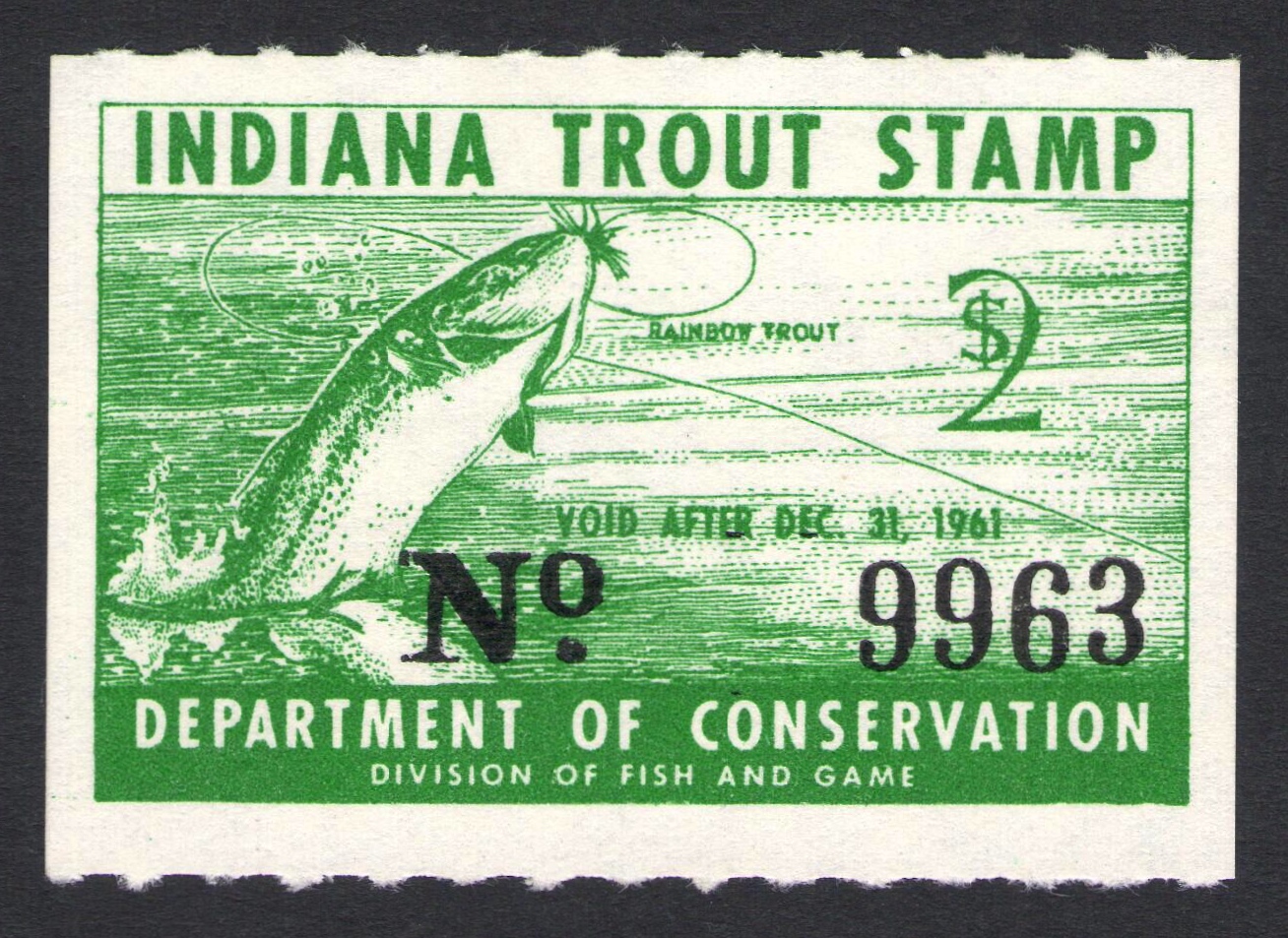 Type II 1961 Indiana Trout