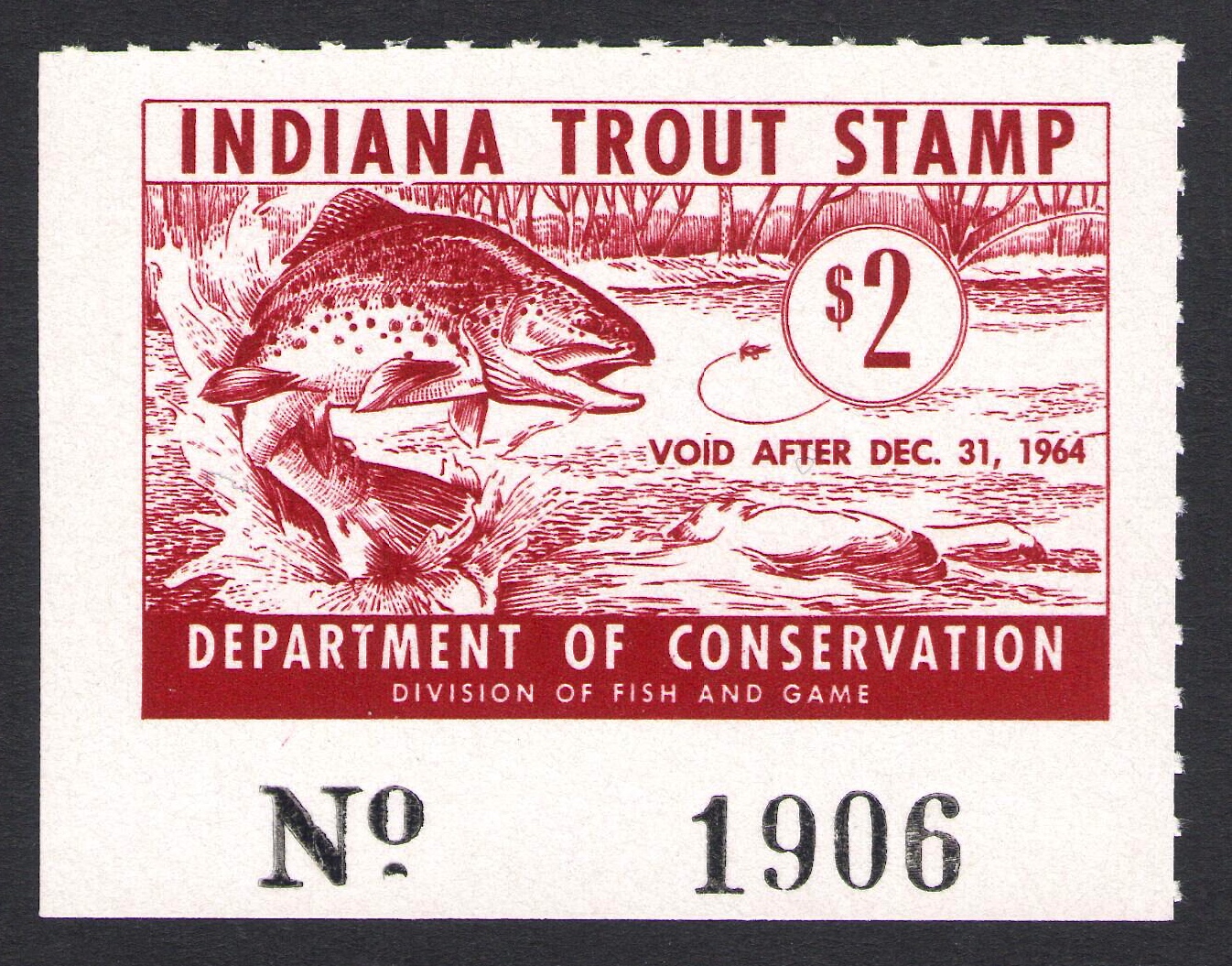 1964 Indiana Trout