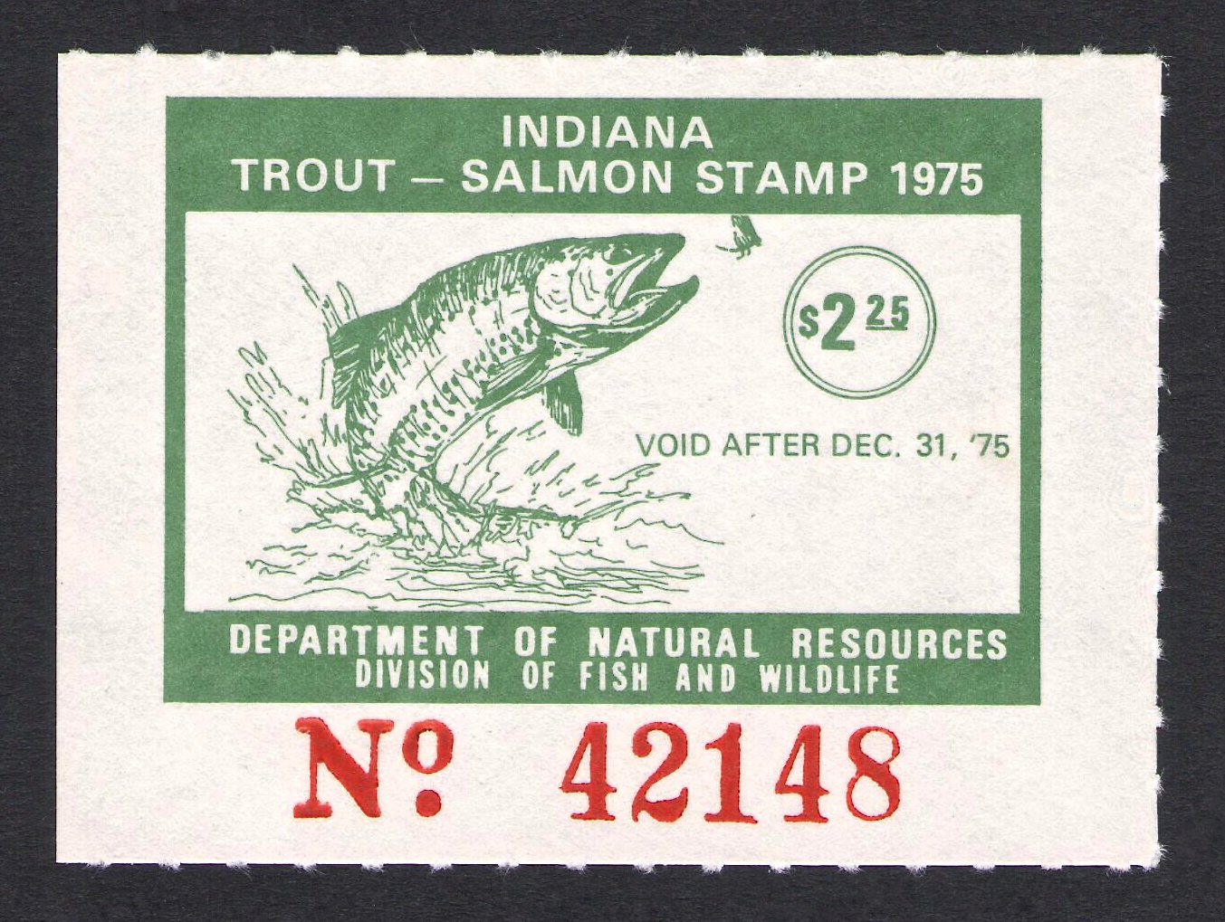 1974 Indiana Trout 