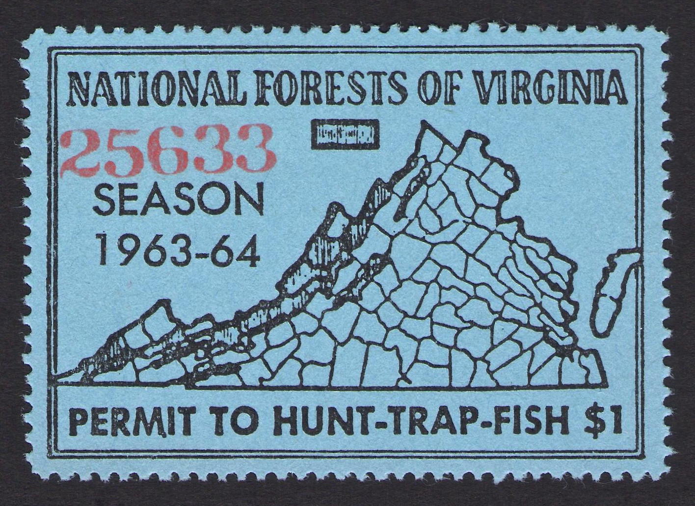 1963-64 National Forest Virginia
