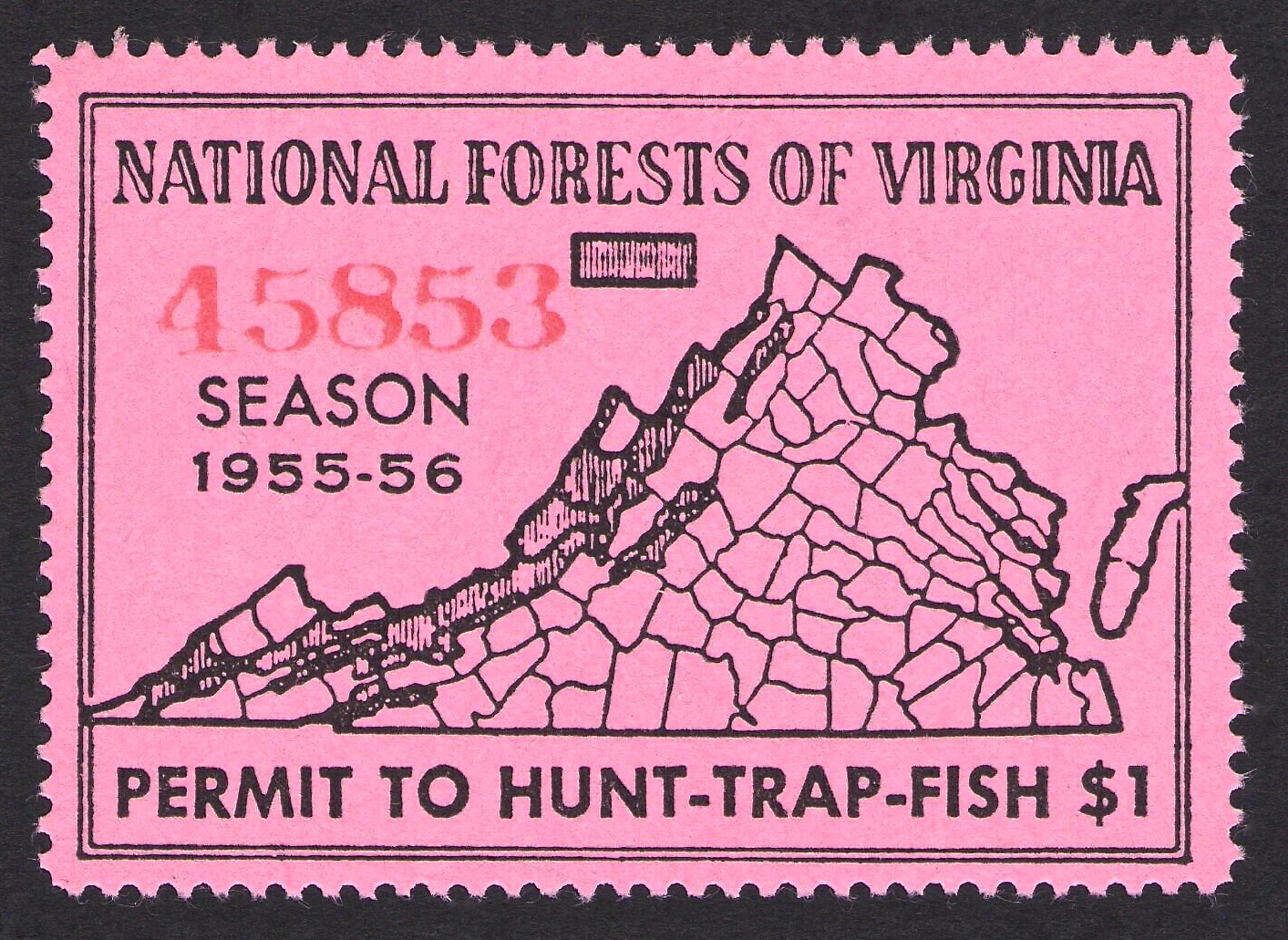 1955-56 National Forest Virginia