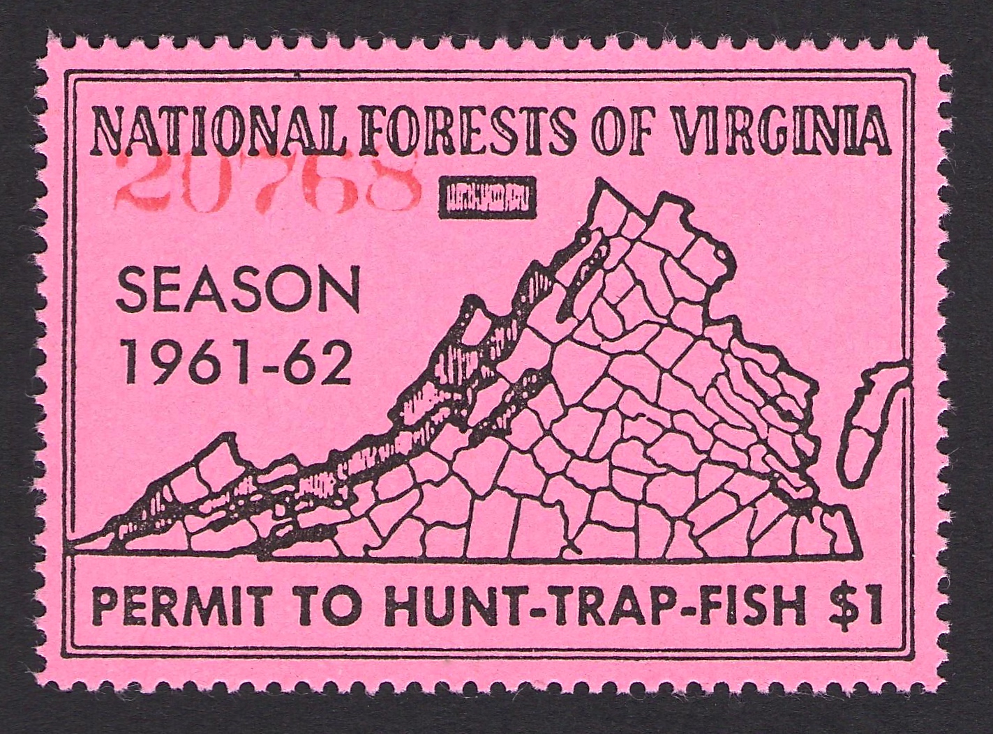 1961-62 National Forest Virginia