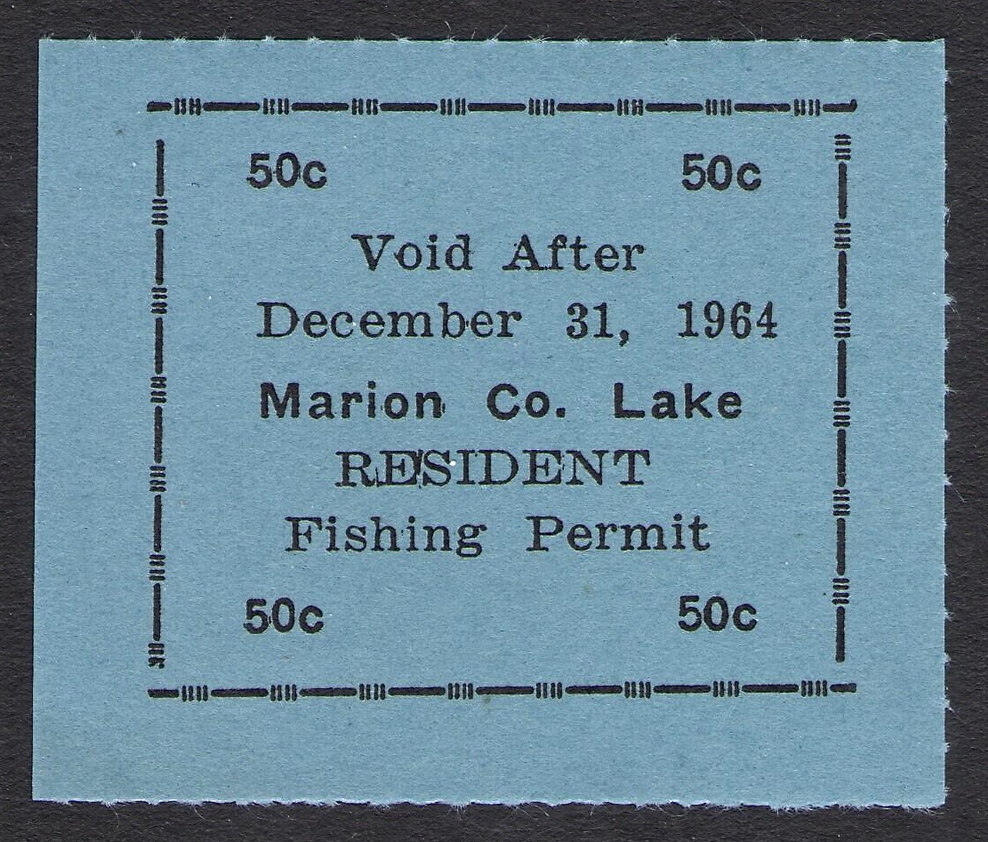1964 Fishing Marion County, Kansas