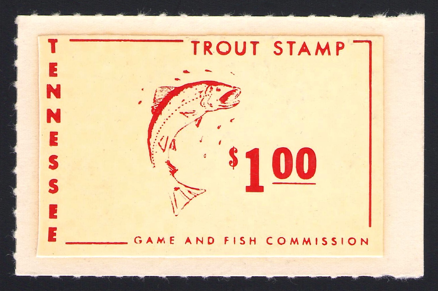 Tennessee Trout Stamps Waterfowl Stamps and More