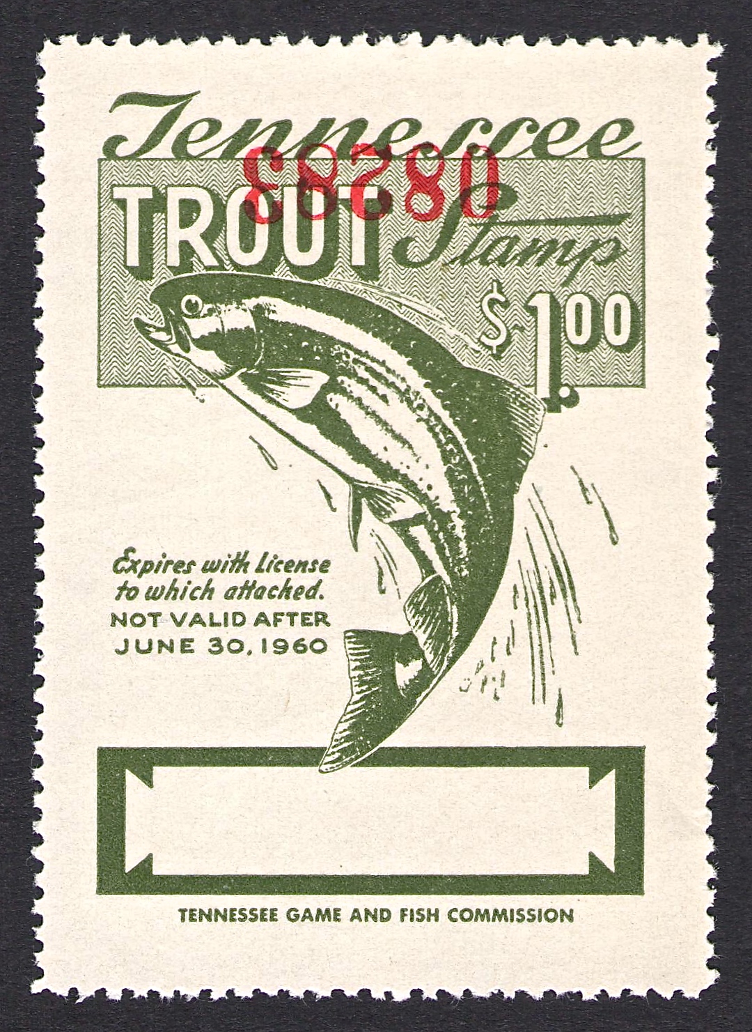 Tennessee Trout Stamps Waterfowl Stamps and More