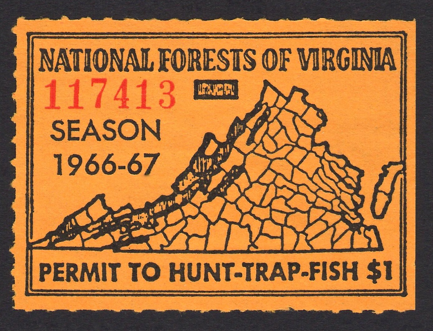 1966-67 National Forest Virginia