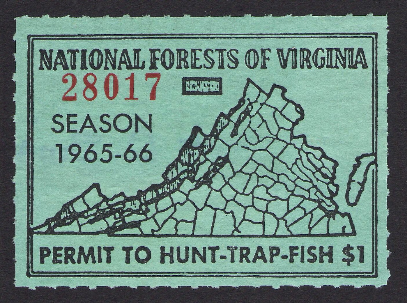 1965-66 National Forest Virginia