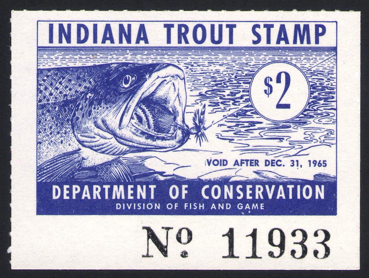 1965 Indiana Trout 
