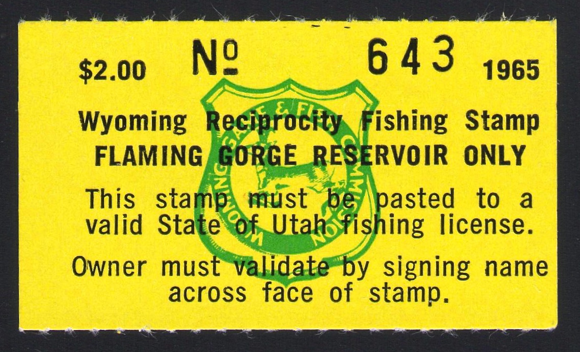 1965 Wyoming Flaming Gorge