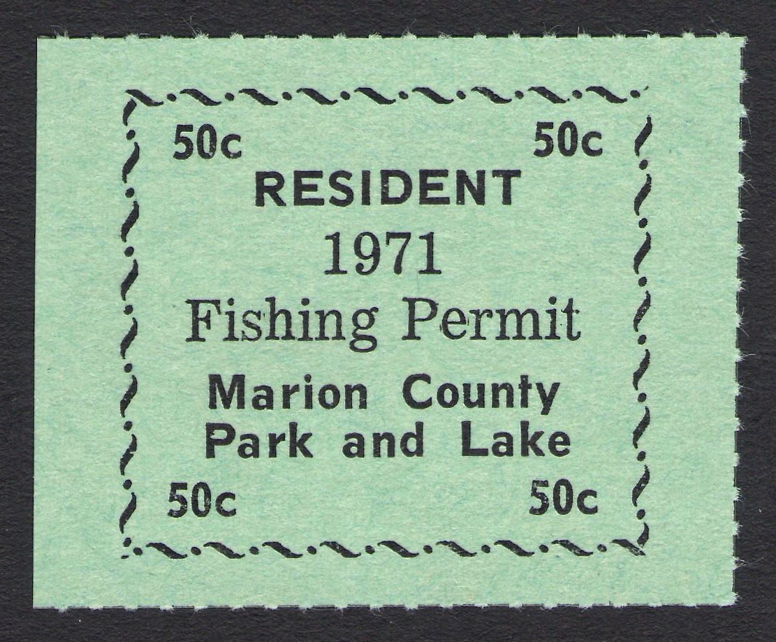 1971 Fishing Marion County, Kansas
