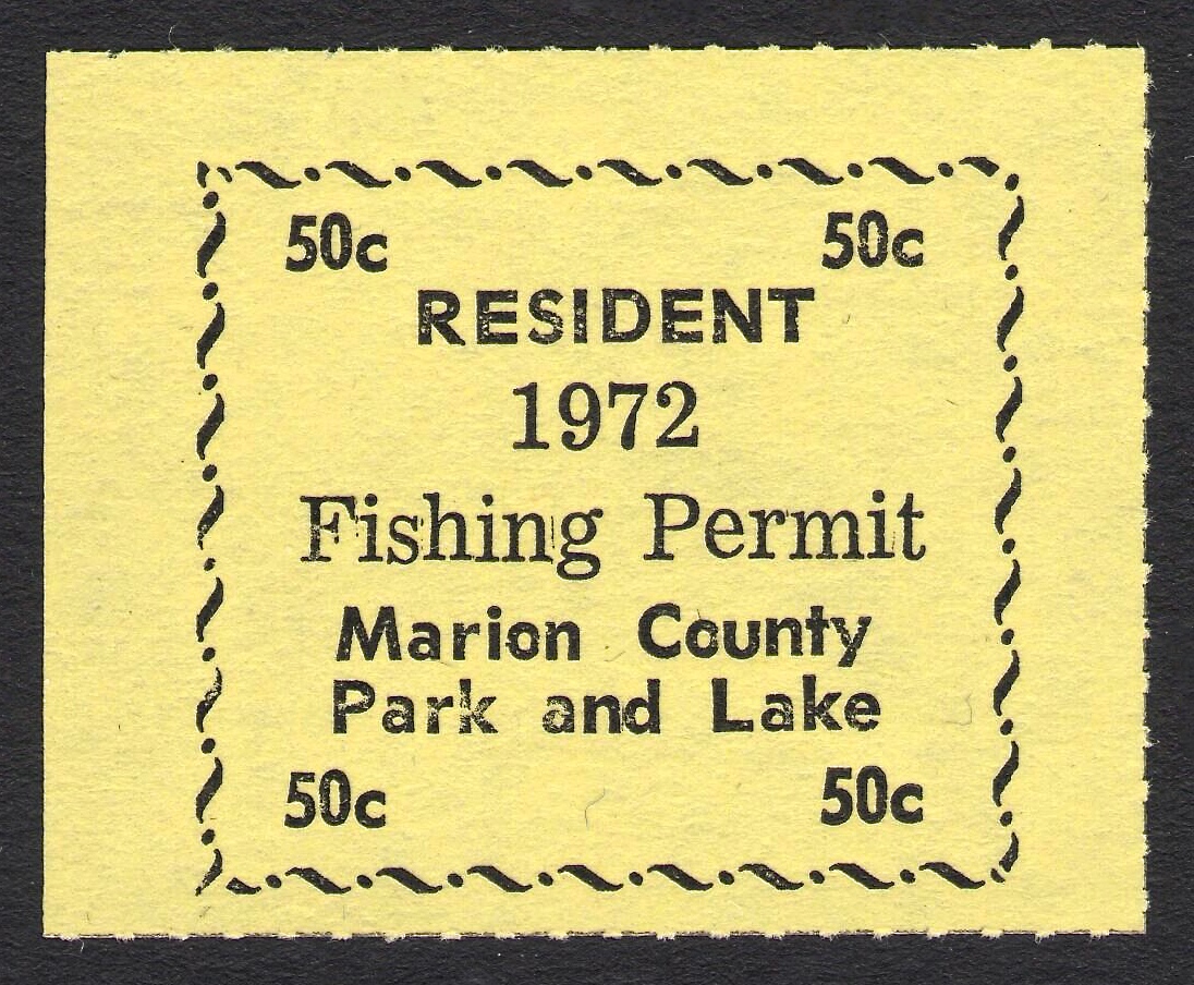 1972 Fishing Marion County Kansas