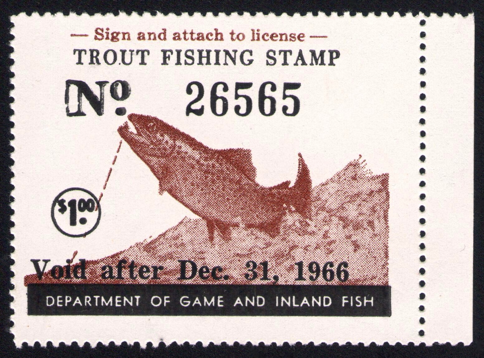 1966 Maryland Trout