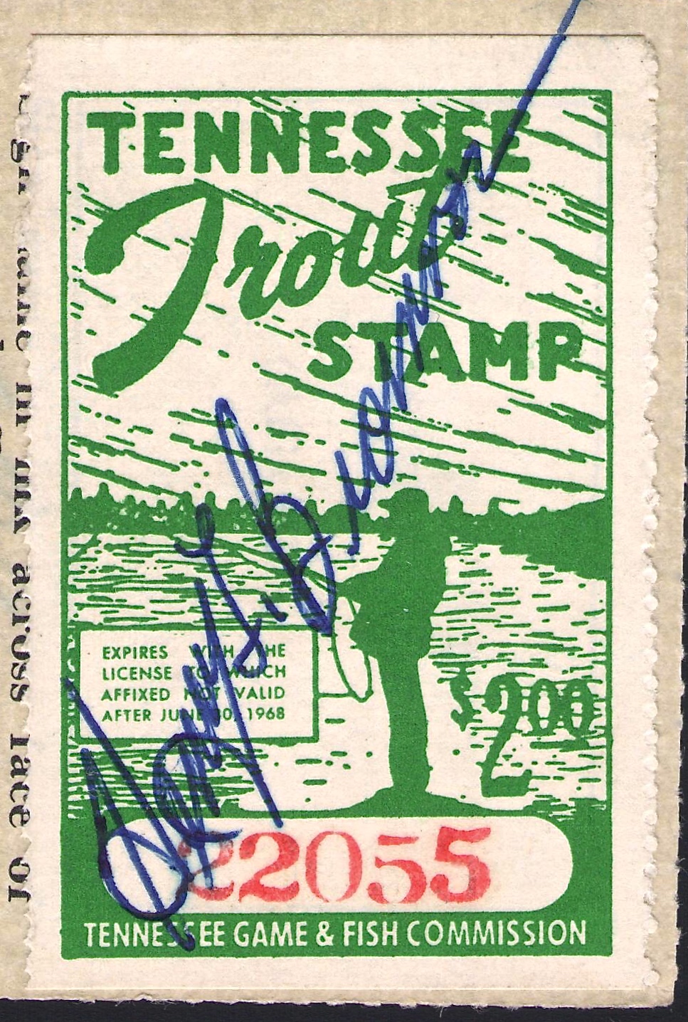 Tennessee Trout Stamps Waterfowl Stamps and More