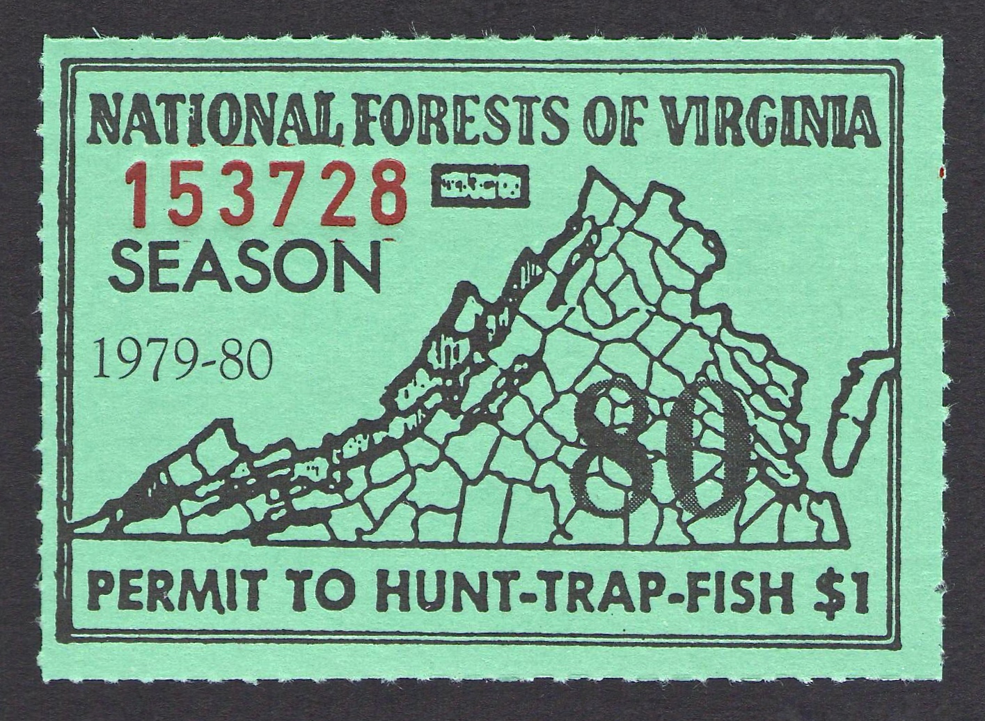1979-80 National Forest Virginia