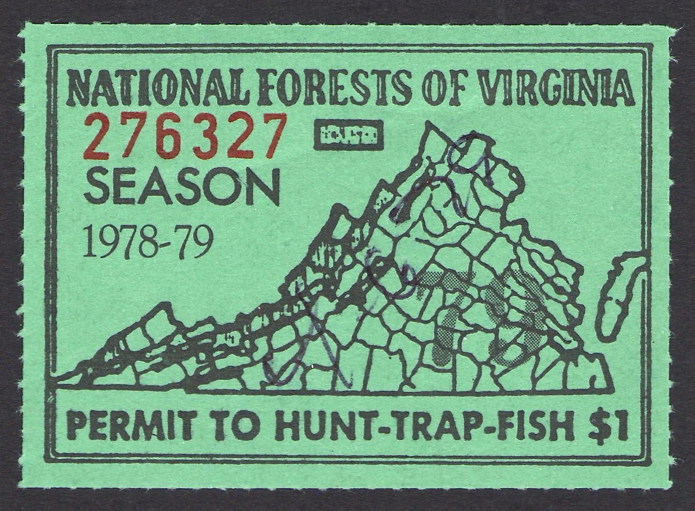 1978-79 National Forest Virginia