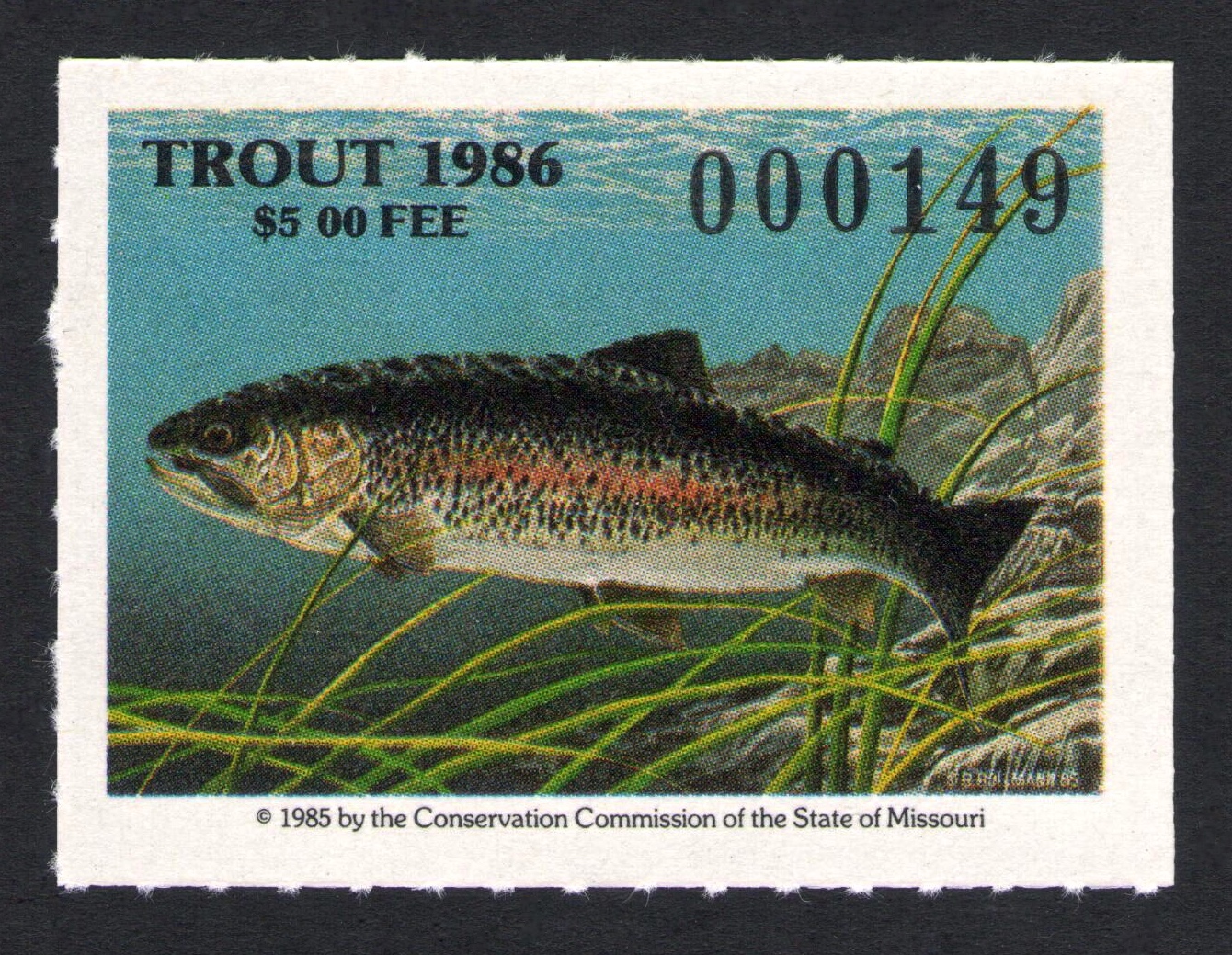 Missouri Trout Stamps Waterfowl Stamps and More