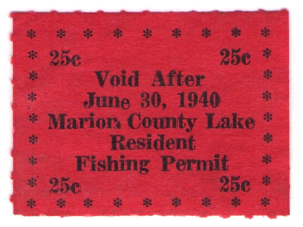 1940 Fishing Marion County, Kansas