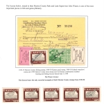 [P55] 1949 Marion County, Kansas and Kansas Quail Stamps