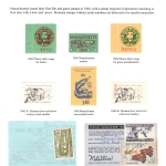 [P10] 1960 Illinois - Nebraska Stamps