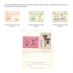 [P13] 1960 South Dakota Stamps