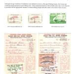 [P17] 1961-1962 California - Indiana Stamps