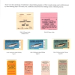 [P45] 1964 California Stamps